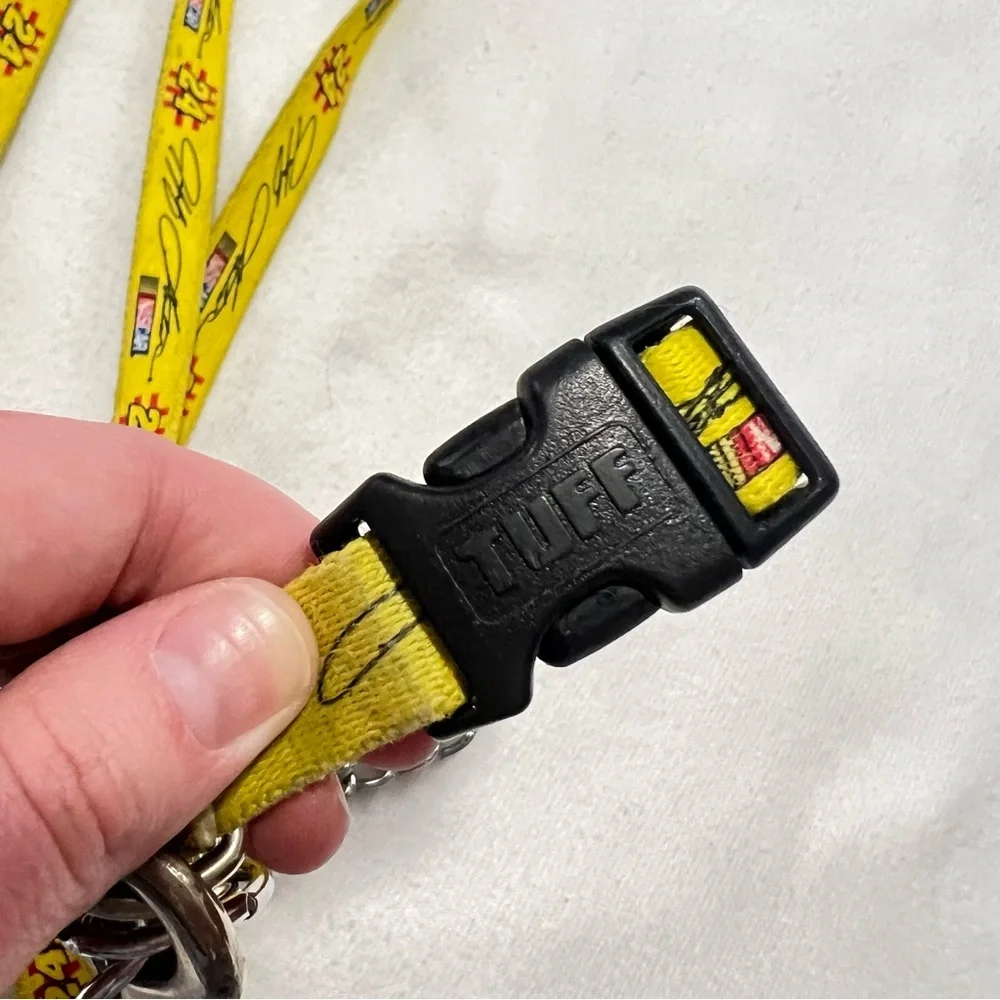 NASCAR Jeff Gordon dog collar + leash Tuff small
